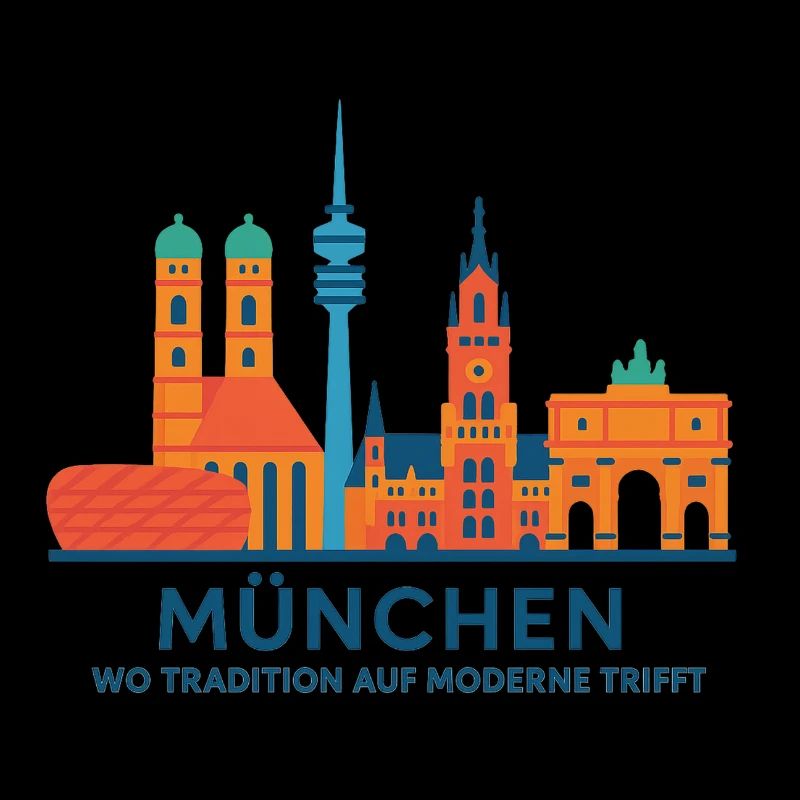 Munich Skyline: Tradition meets modernity