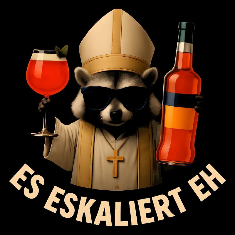 Es Eskaliert Eh Waschbär Spritz Party Geschenkidee