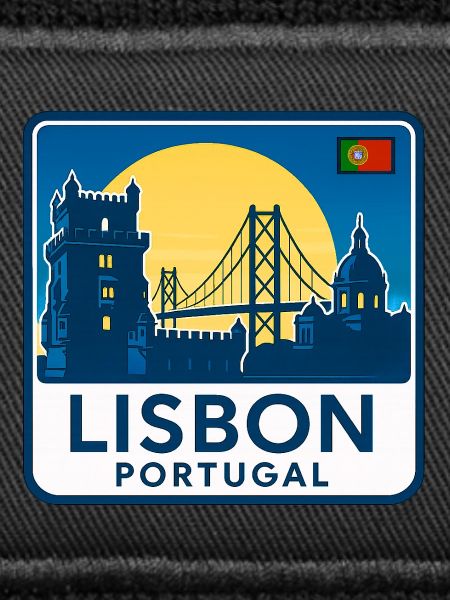 Lisbon Skyline at Sunset