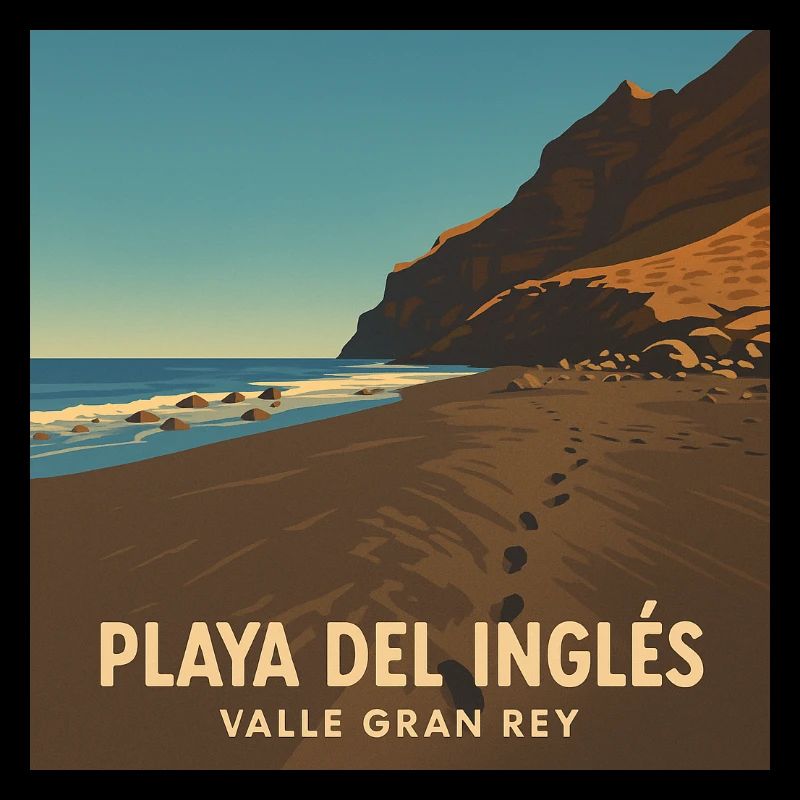 Playa del Inglés dans la Valle Gran Rey