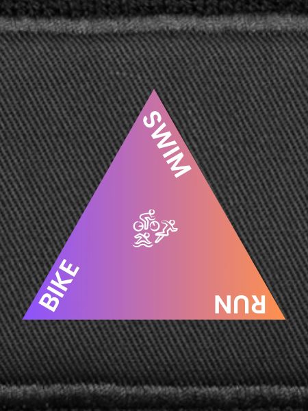 Triathlon Triangle Gradient