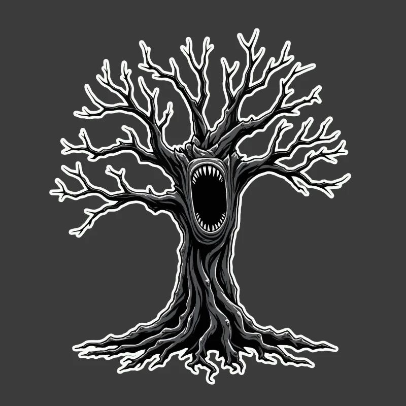 Schreiender Baum