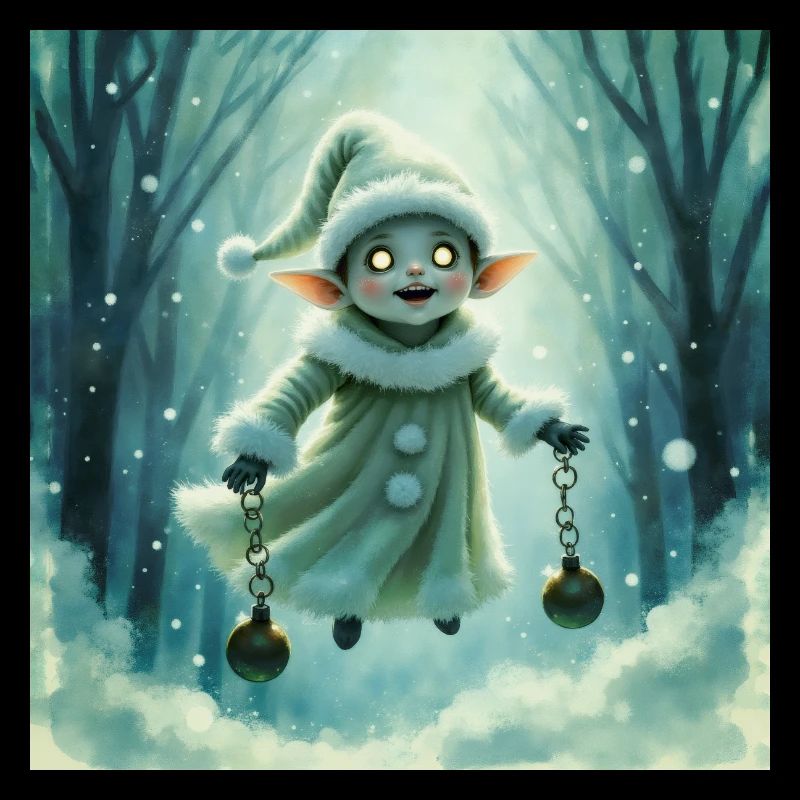 Winter Elf with Bells