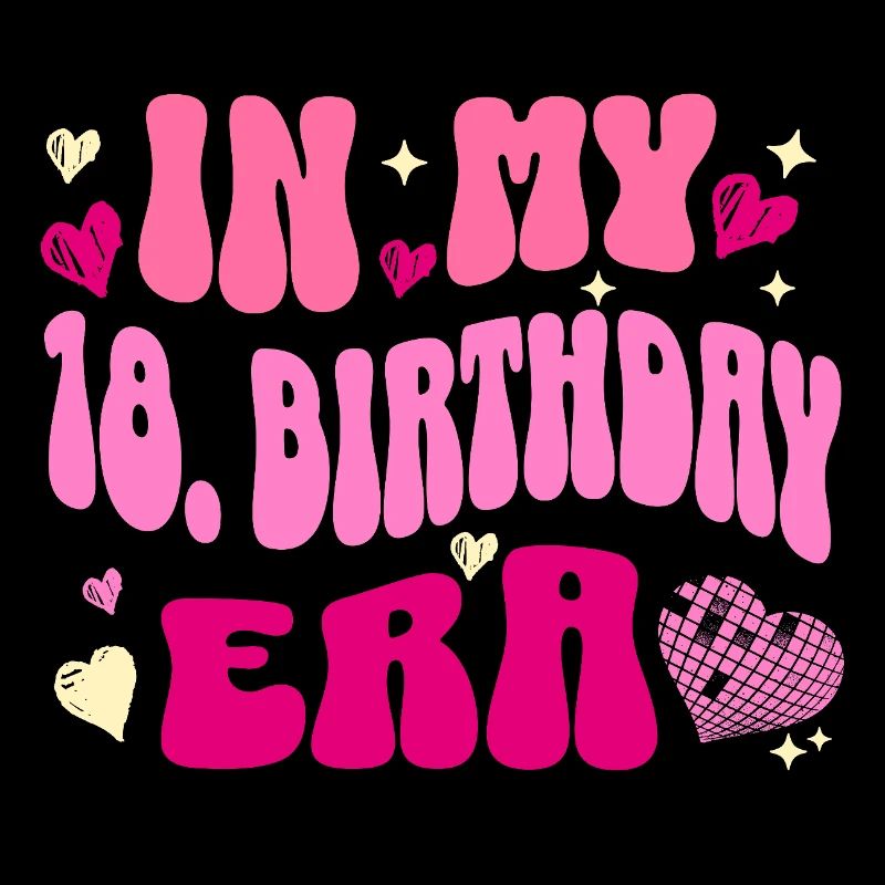 Dans mon 18. Anniversaire Era Pink Hearts