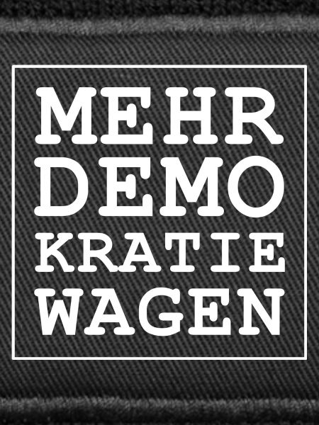 Dare more democracy