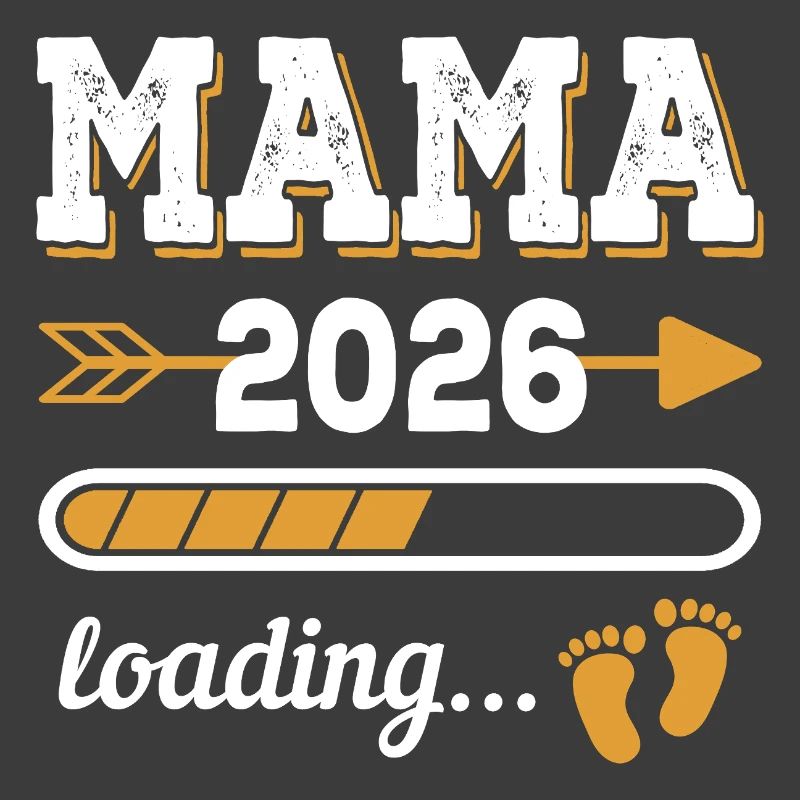 Mama 2026 Loading Zukünftige Mutter Geschenk