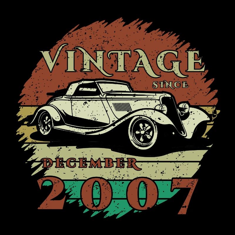 18. Geburtstag - Klassiker - Vintage since 12/2007
