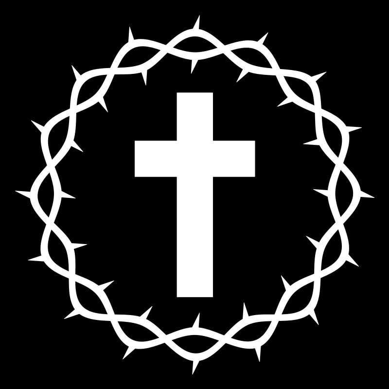 Croix et couronne d’épines