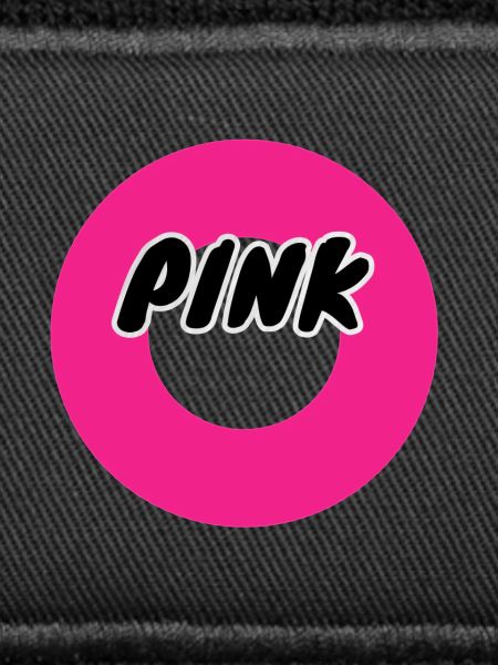 PINK Circle Lettering