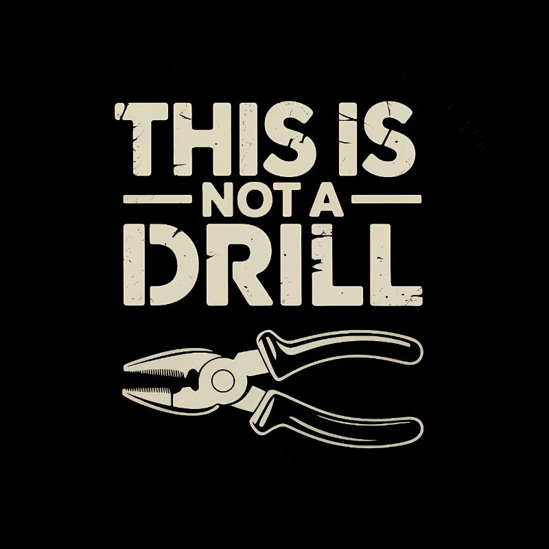 Ceci n’est pas un exercice - T-shirt Funny Tools