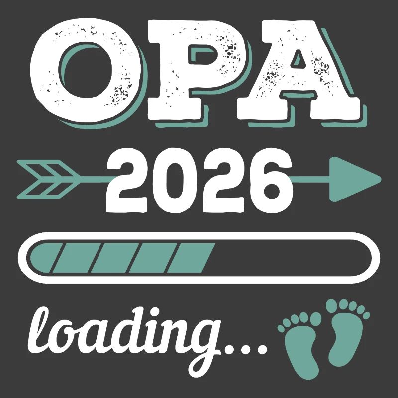 Opa 2026 Loading Werdender Großater Geschenkidee