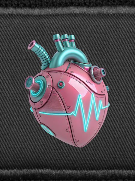 Neon Heartbeat Machine