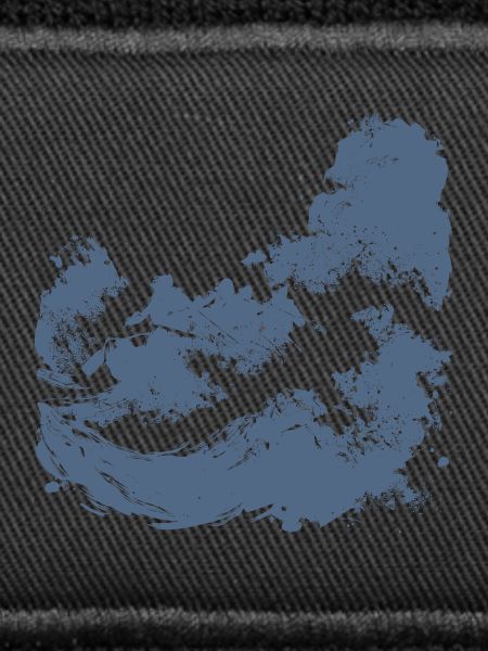 Wildwasser-Rafting-Pinselkunst