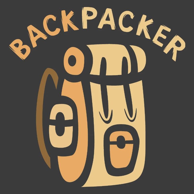 Backpacker Comic Rucksack Design