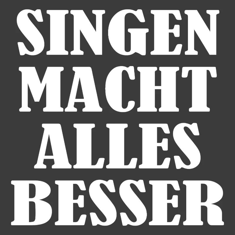 Singing makes everything better