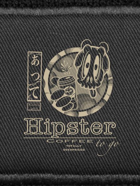 Hipster coffee to go