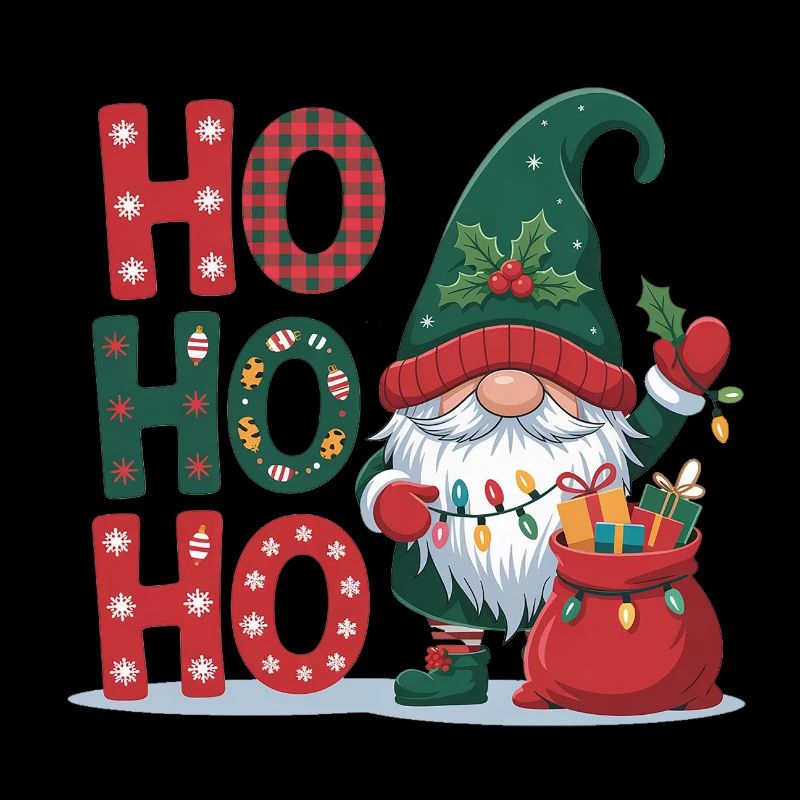 HoHoHo Gnom Weihnachten
