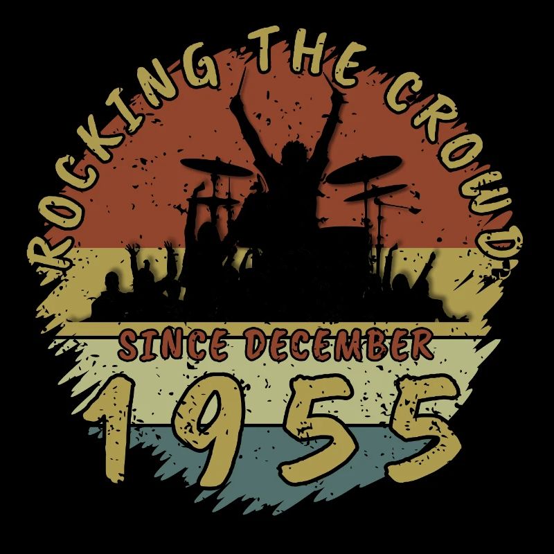 70th Birthday Rocking the crowd DRM 12/1955