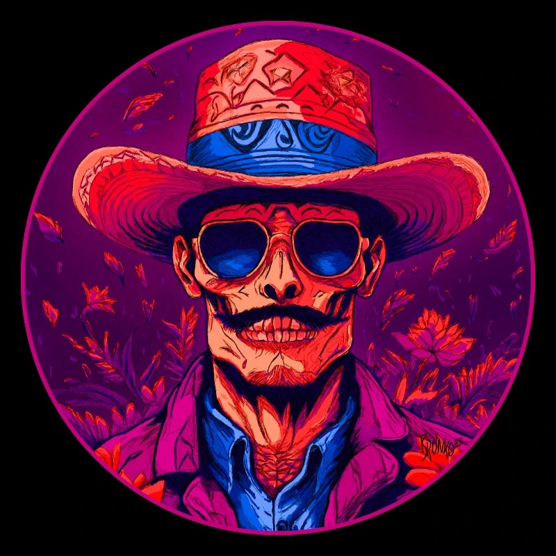 Bronko55 No.81 – Old Man with a Hat