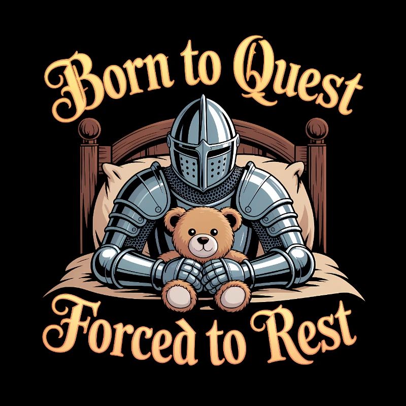 Born to Quest, forced to Rest - Funny Medieval