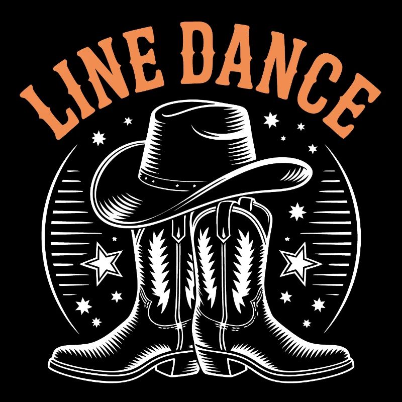 LineDance Stiefel Cowboyhut