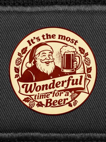 Weihnachtsbier Retrobadge