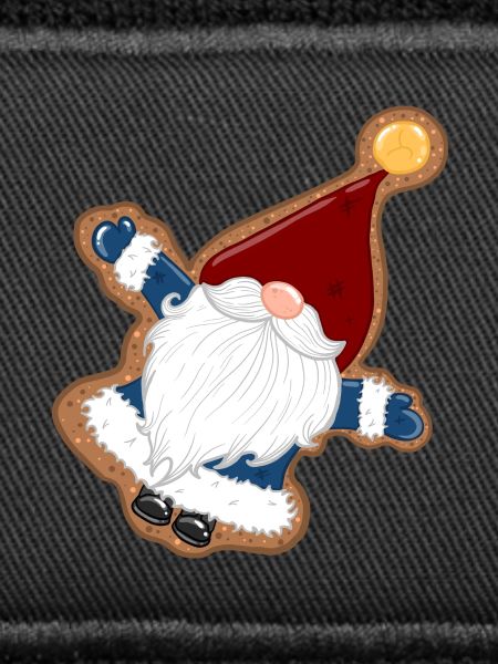 KeksSanta im Lebkuchenrahmen