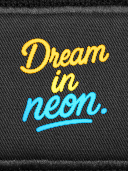 Dream in neon light