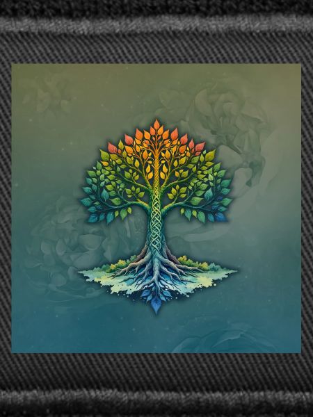 Braided Rainbow Tree