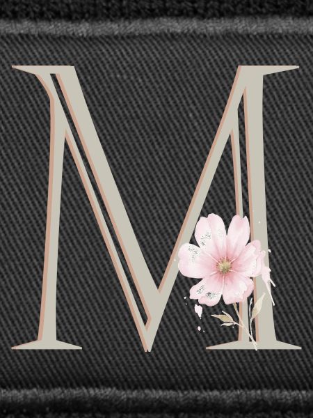 Floral Monogram M