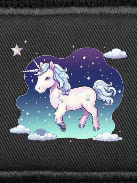 Pastell-Einhorn Sternenhimmel