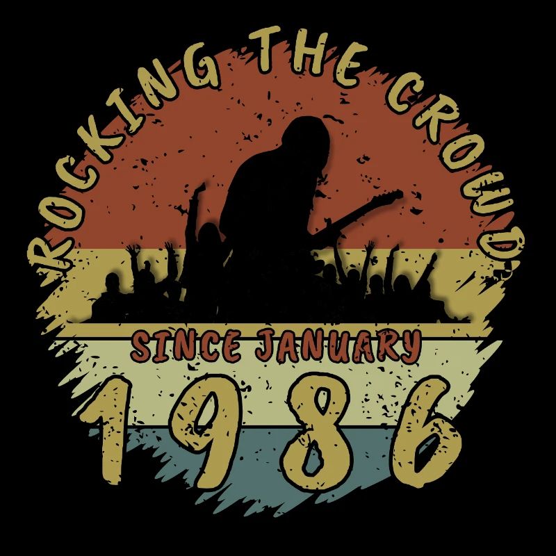 40. Geburtstag Rocking the crowd GIT 01/1986