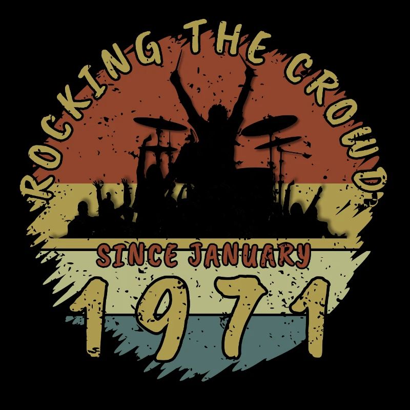 55. Geburtstag Rocking the crowd DRM 01/1971
