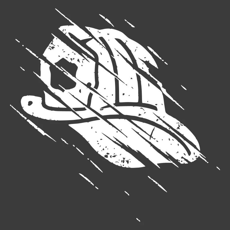 Firefighter Helmet Scratch Action Vector