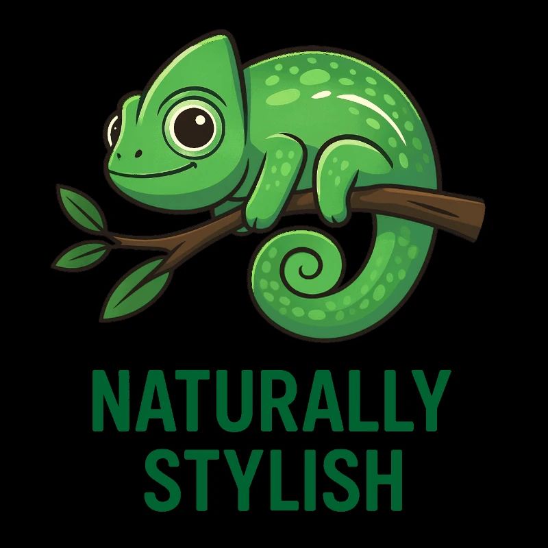 Caméléon élégant