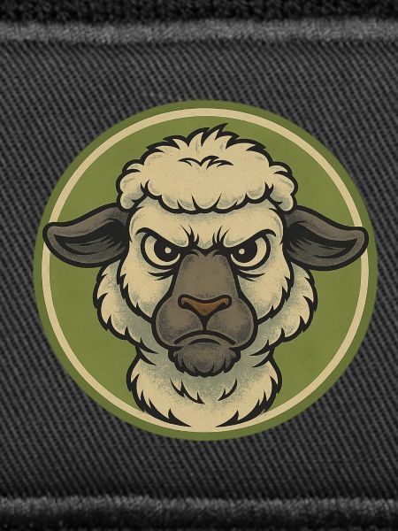 Angry Sheep Emblem