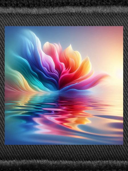 Abstract Flower Waves 1