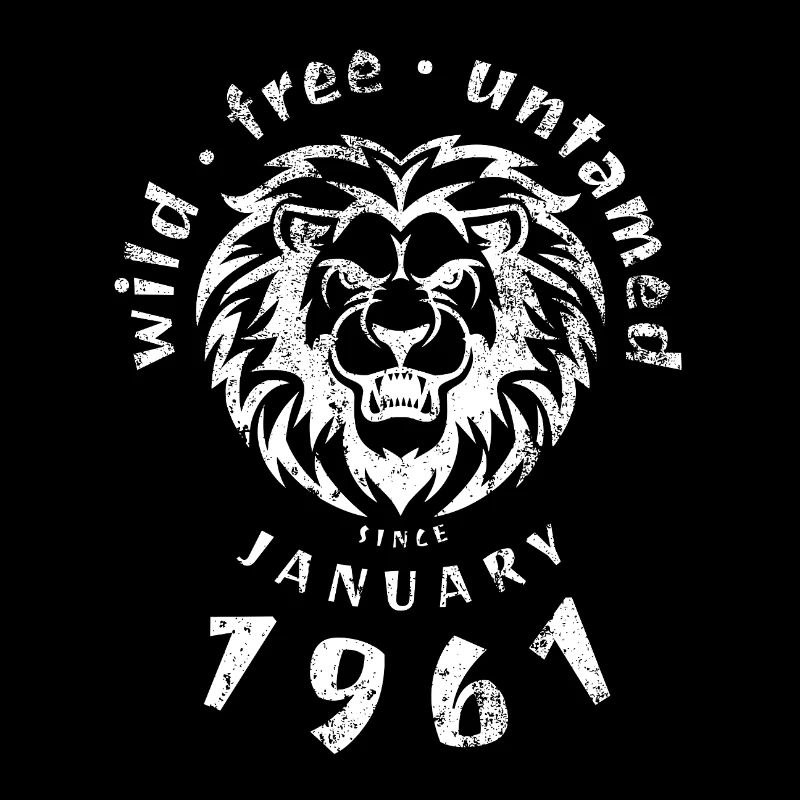 65. Geburtstag Wild, free & untamed since 01/1961