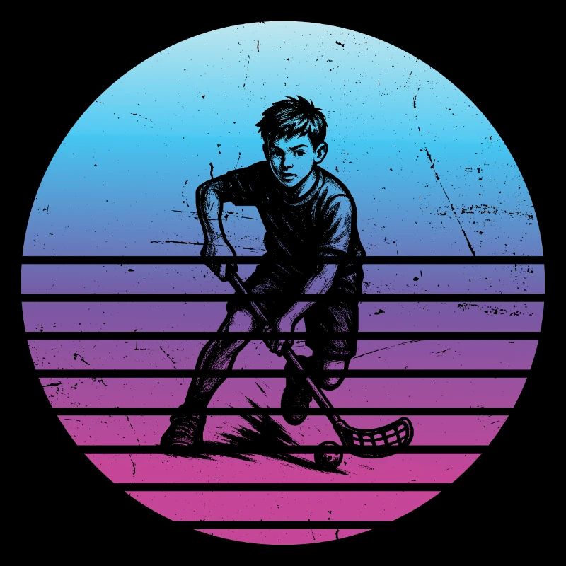 Compact floorball design for floorball