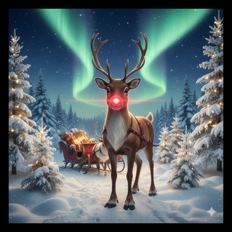 Rudolph im Polarwald