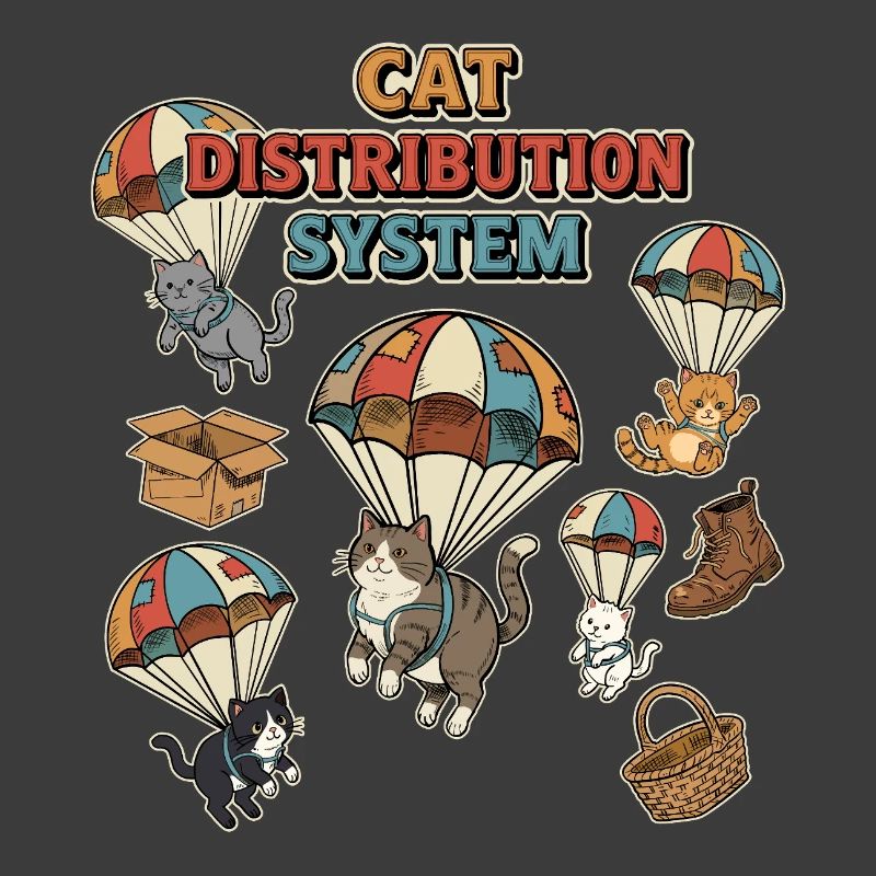 Système de distribution des chats