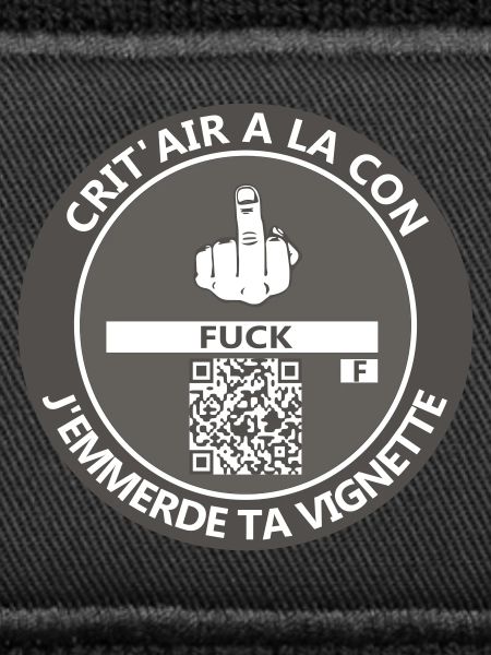 Stupid Crit'air sticker