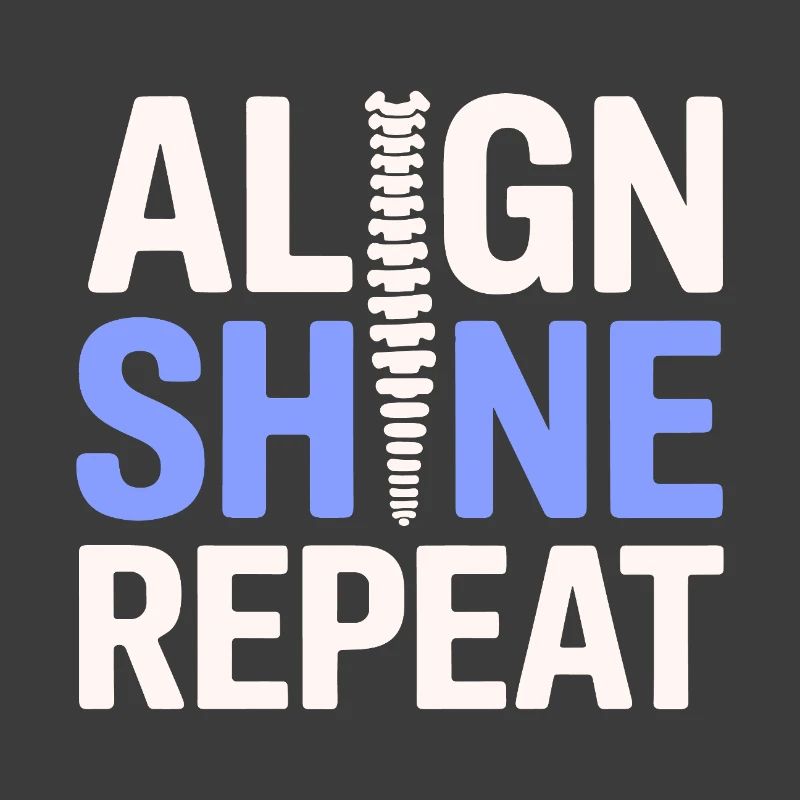 Chiropractor Align Shine Repeat Professional DC 