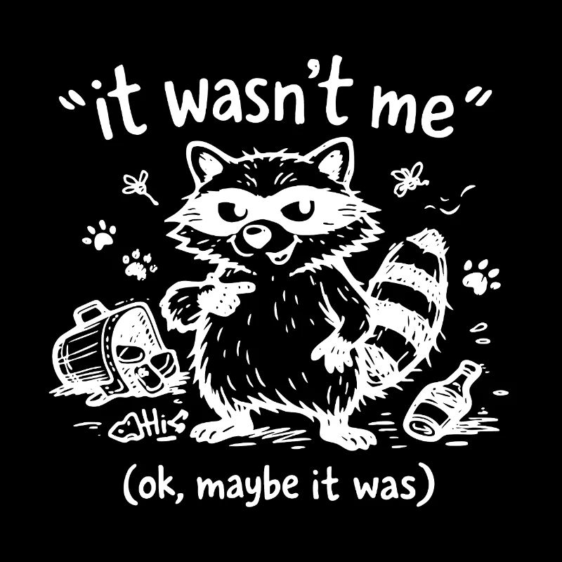 Ce n’était pas moi, d’accord, peut-être que c’était Raccoon