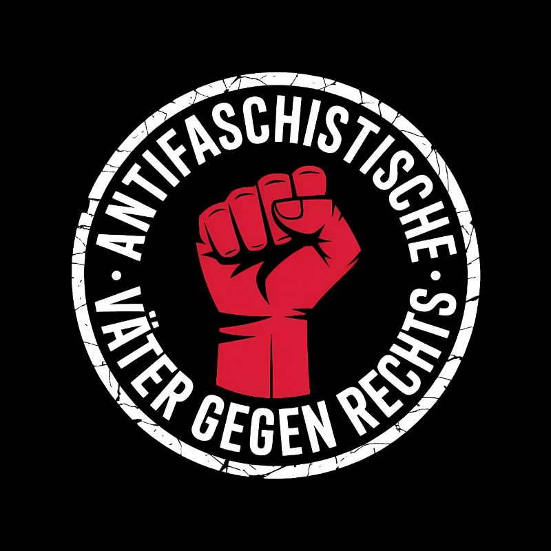 Pères antifascistes contre la droite - Logo cool