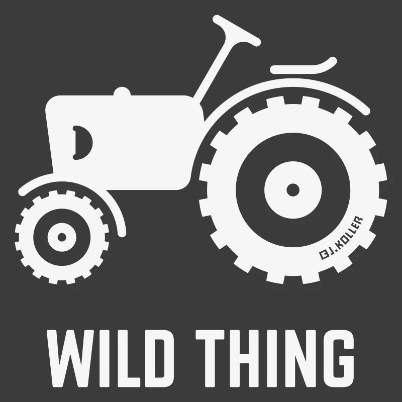Wild Thing (Tracteur / Fermier / Blanc)