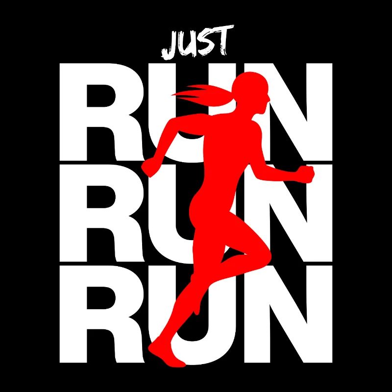 JOGGING WOMAN – RUN QUEEN! RUNNING, RUNNING