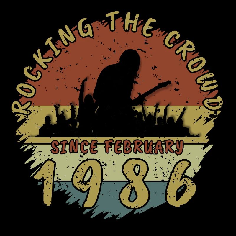 40. Geburtstag Rocking the crowd GIT 02/1986