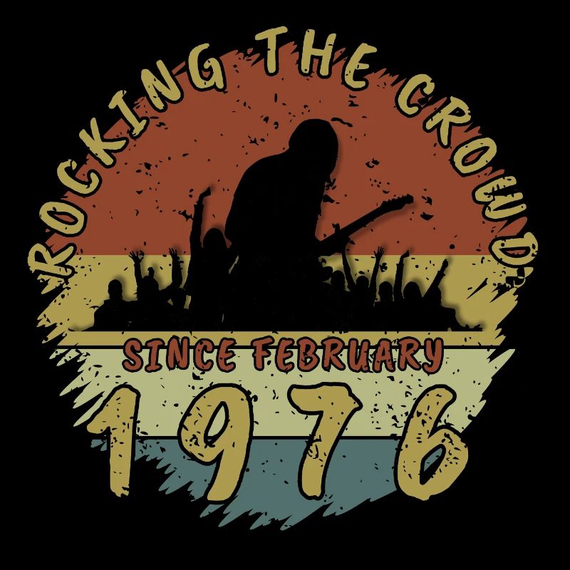 50. Geburtstag Rocking the crowd GIT 02/1976