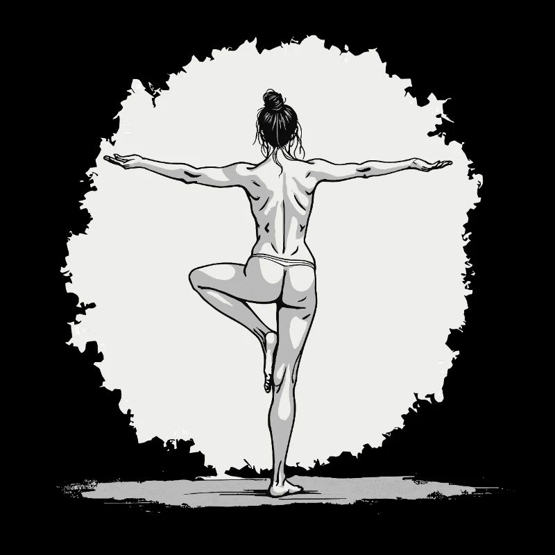 Yoga Exercice, Équilibre, Pleine Conscience et Relaxation